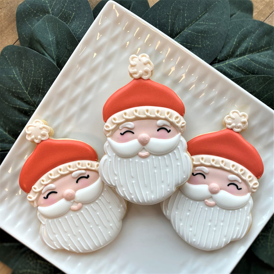 Vintage Santa Cookie Cutter