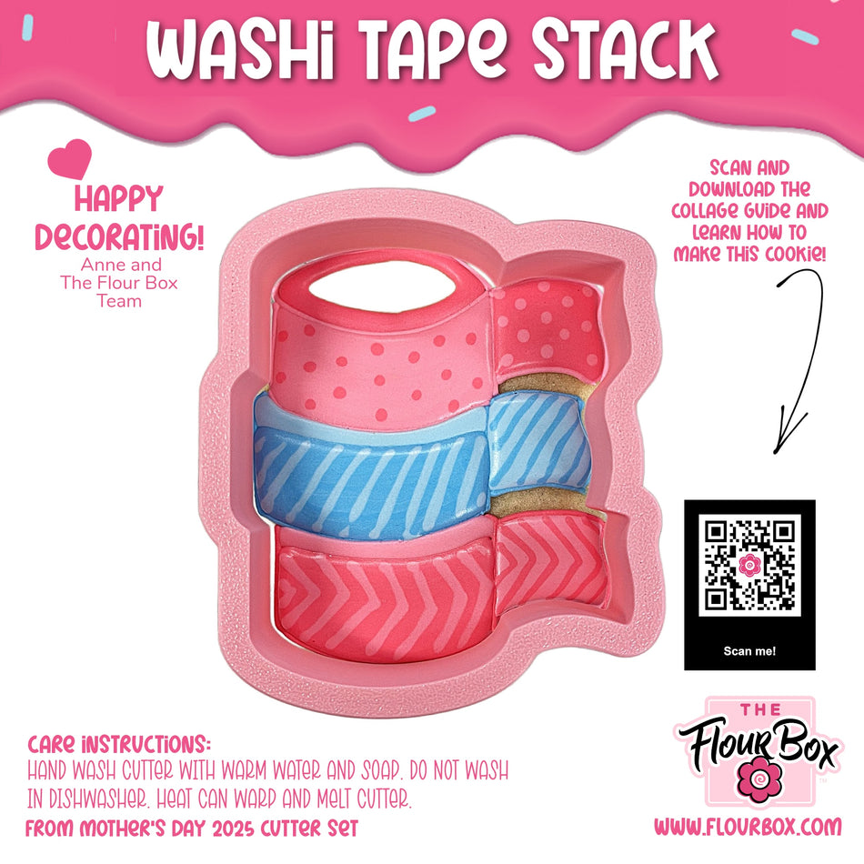 Washi Tape Stack Cookie Cutter