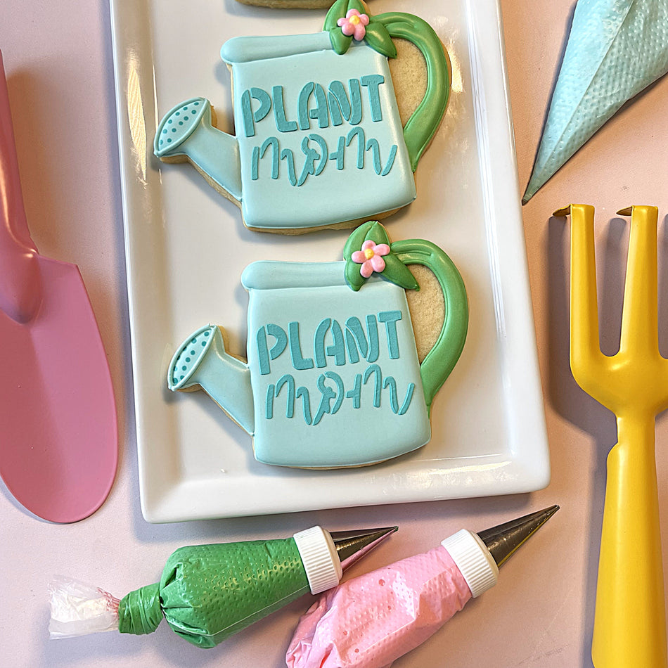 Watering Can with Stem Handle Cookie Cutter