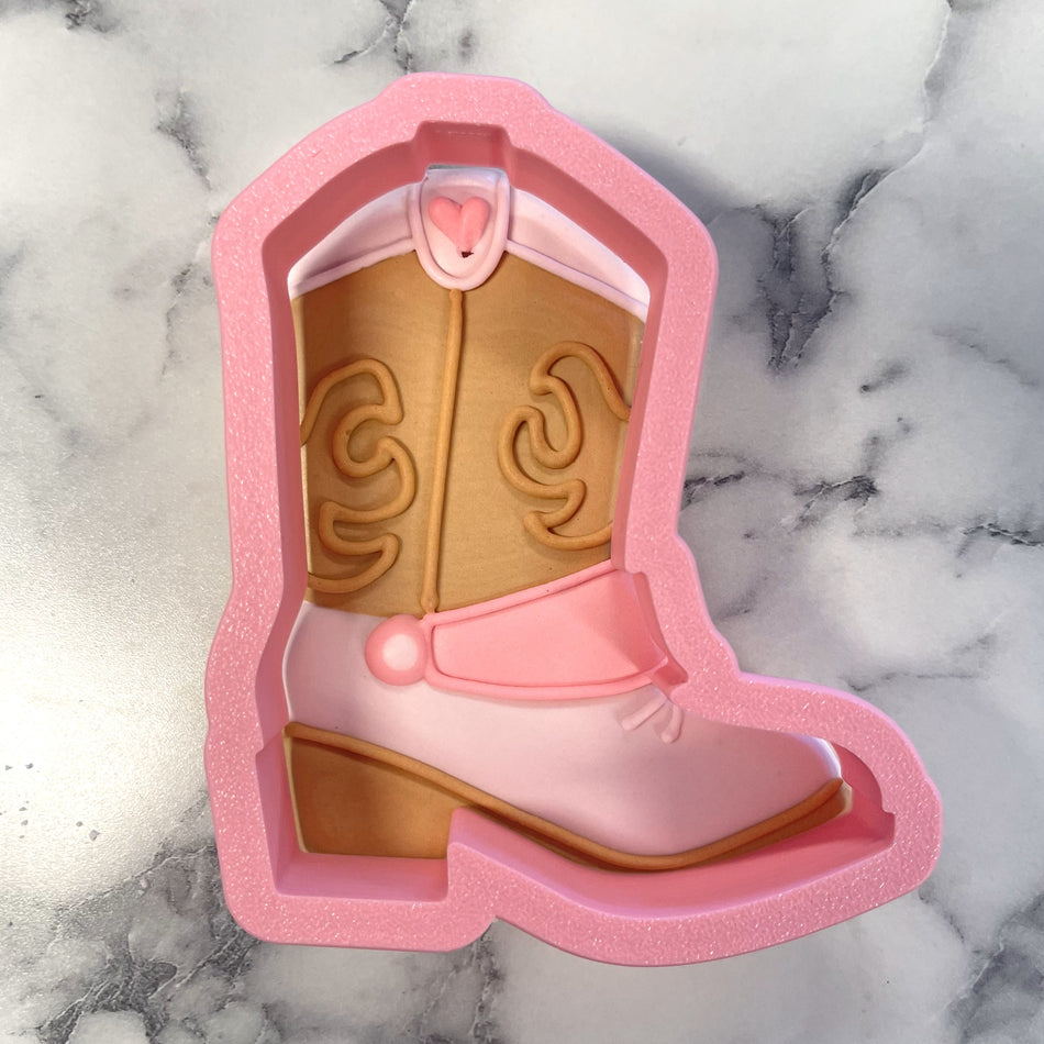 Western Boot Cookie Cutter