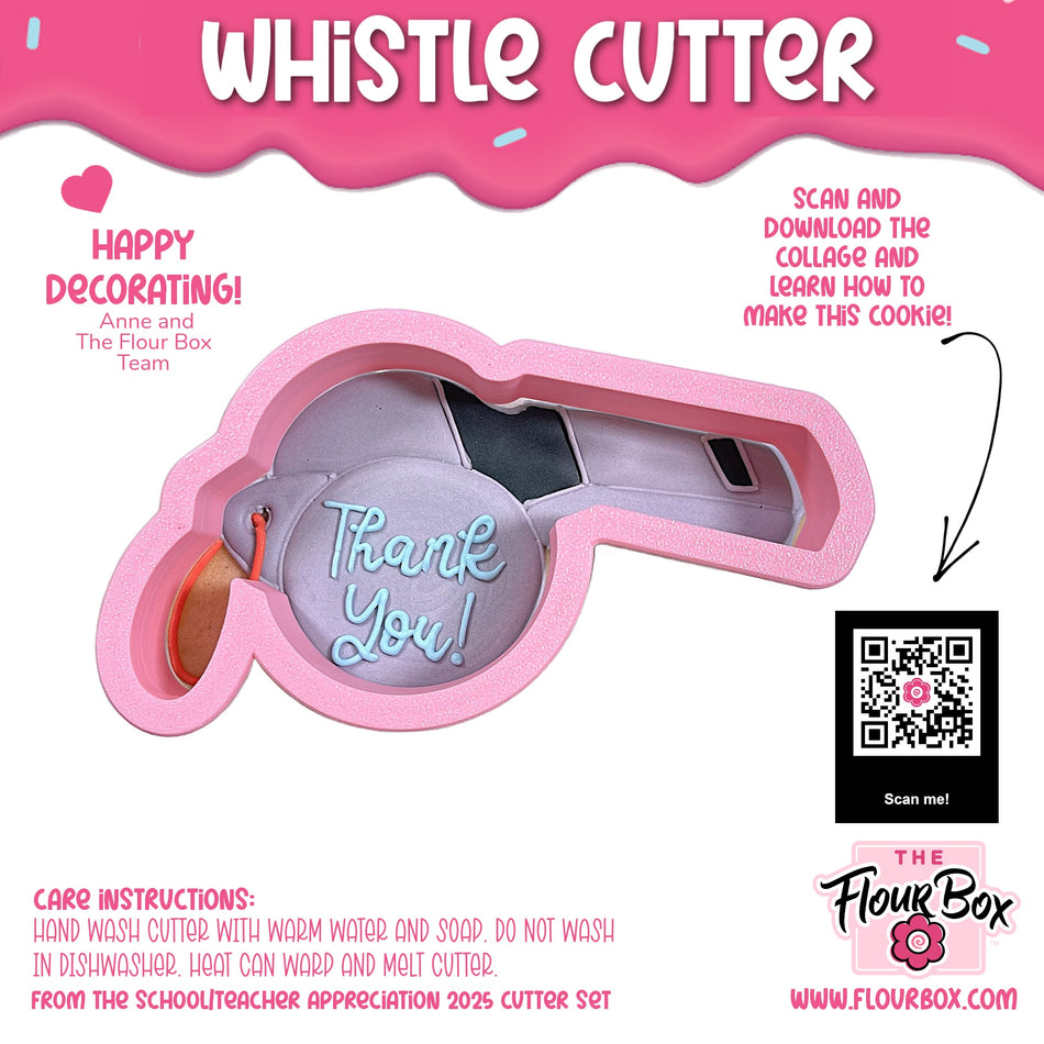 Whistle Cookie Cutter