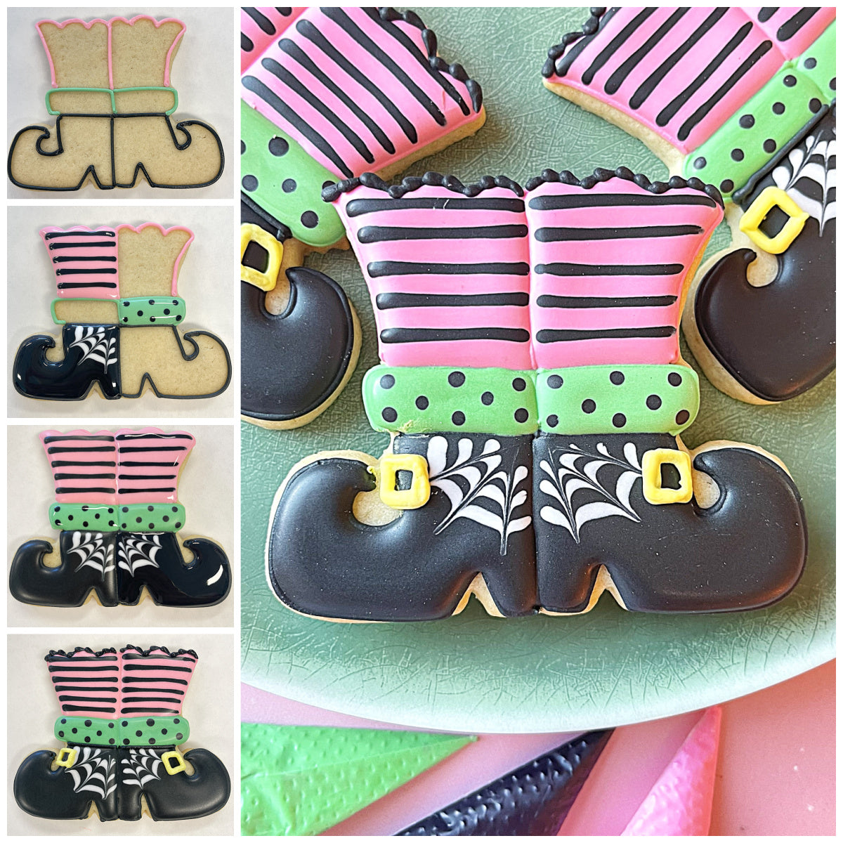 Witch Boots Cookie Cutter
