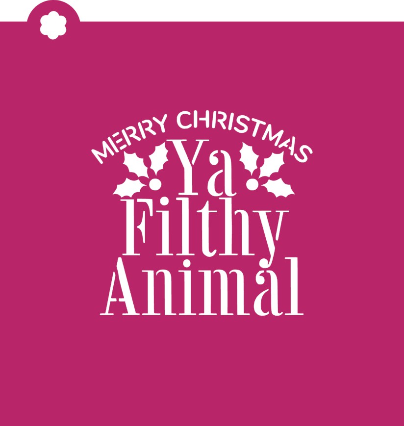 Christmas Movie Cookie Cutter with Stencil BUNDLE