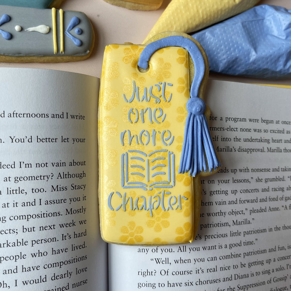 Bookmark with Tassel Cookie Cutter