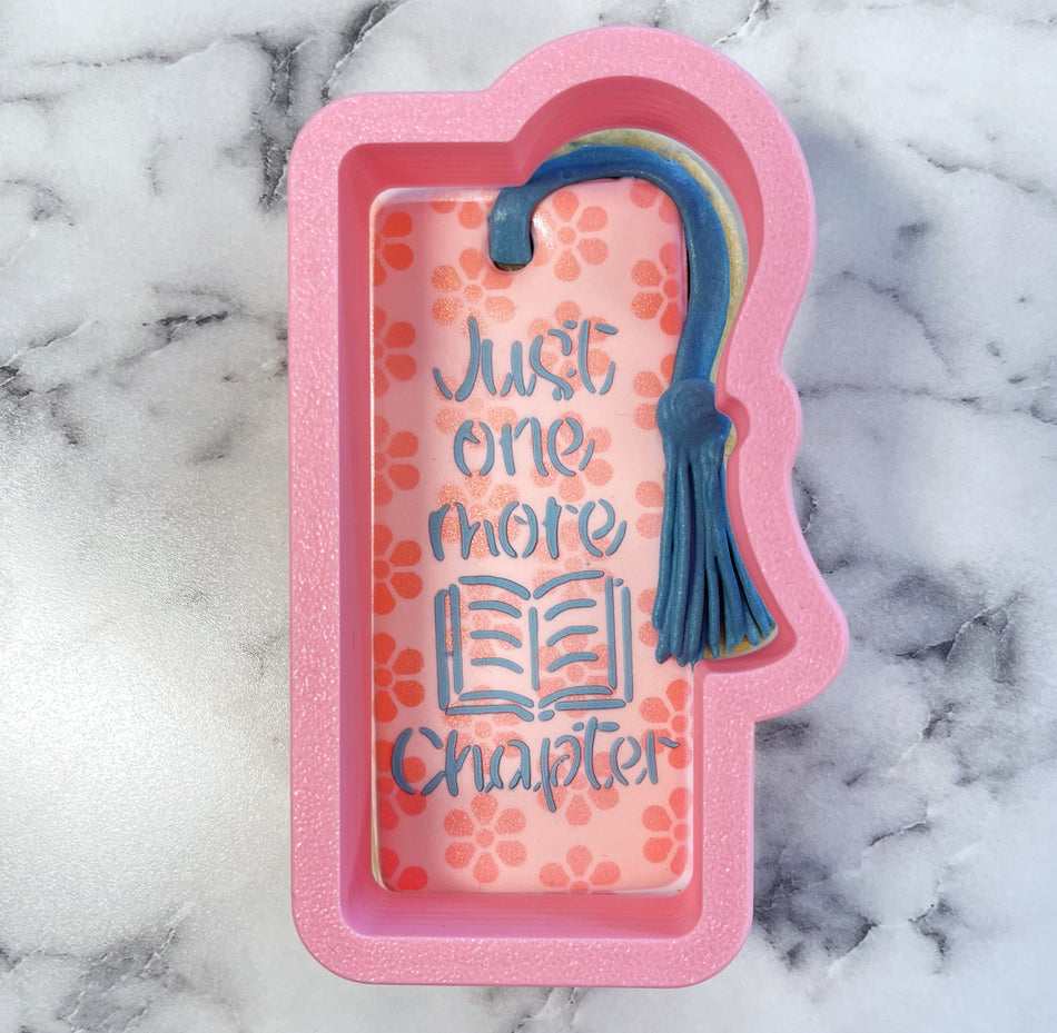 Bookmark with Tassel Cookie Cutter