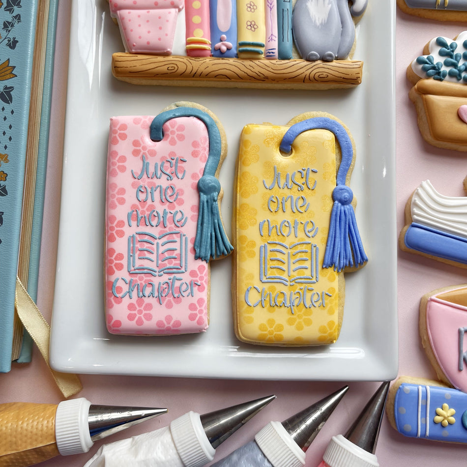 Bookmark with Tassel Cookie Cutter