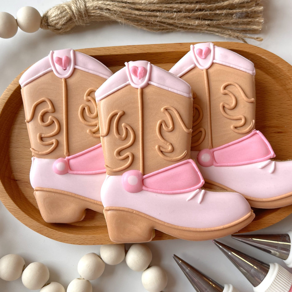 Western Boot Cookie Cutter