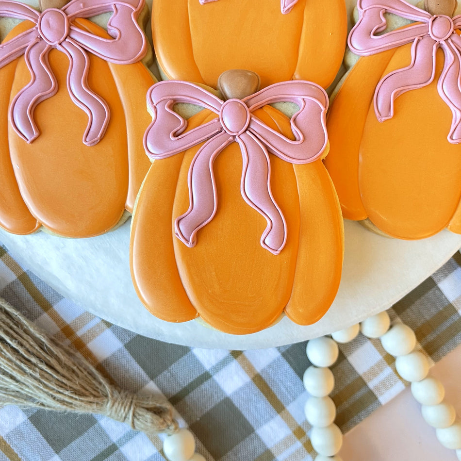 Bow Pumpkin Cookie Cutter