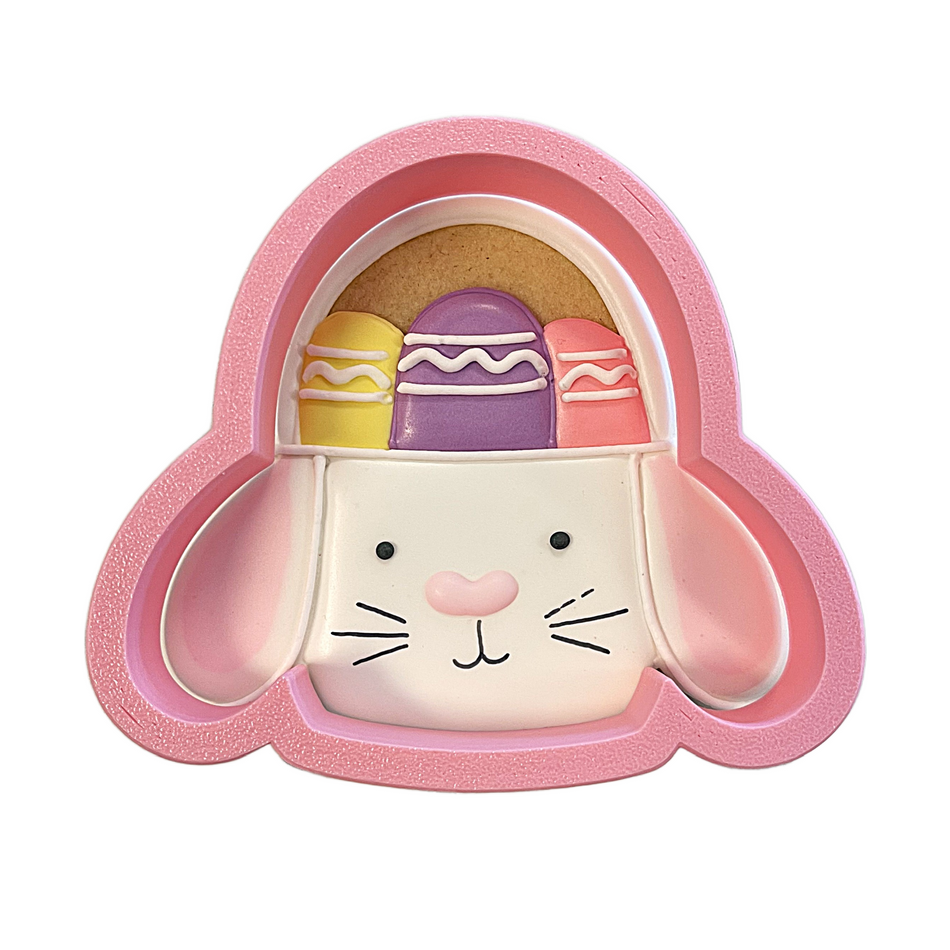 Bunny Basket Cookie Cutter