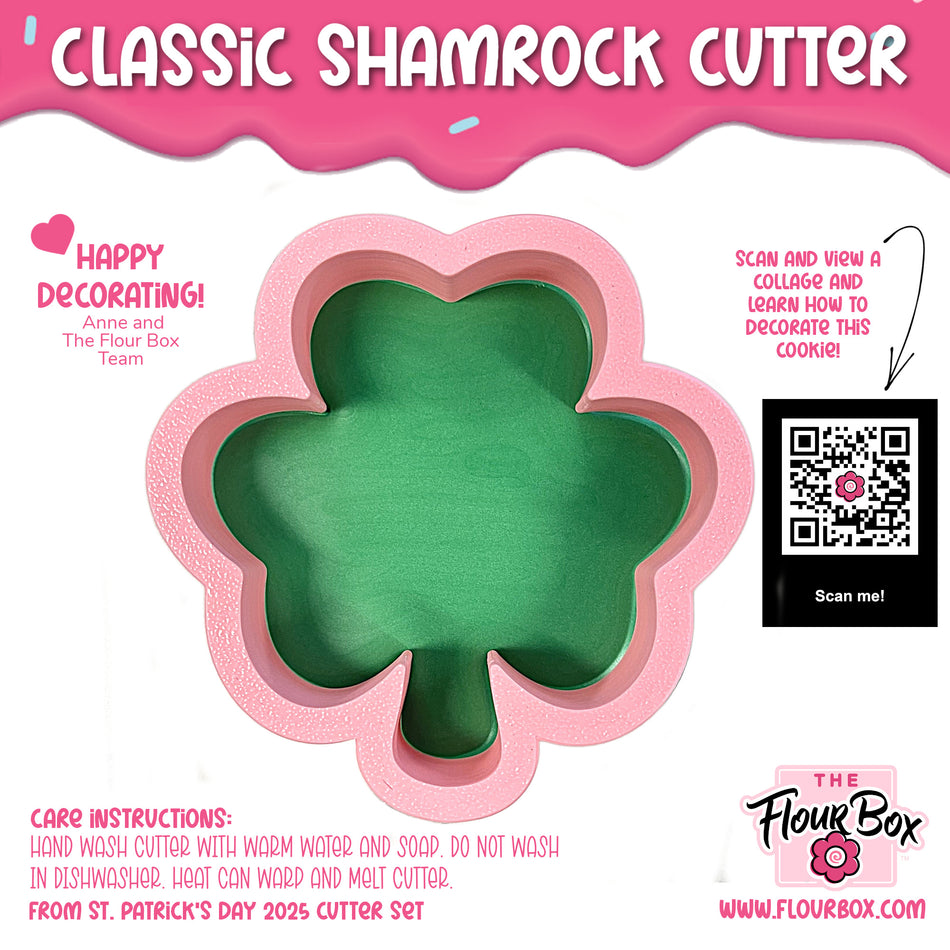 Classic Shamrock Cookie Cutter