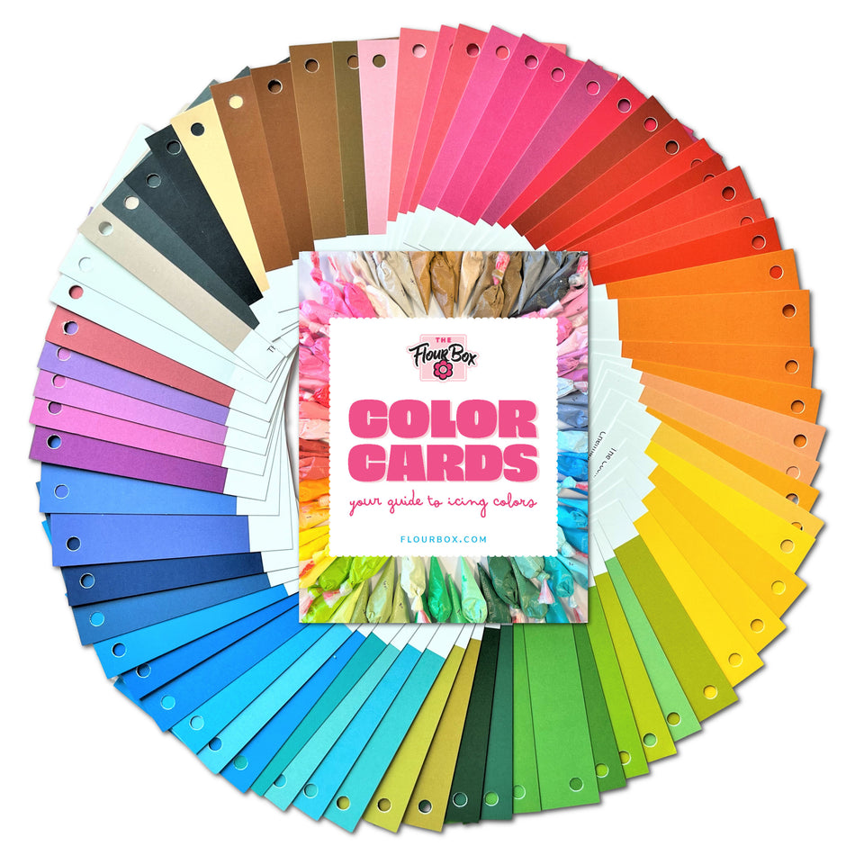 Flour Box Icing Color Cards Deck