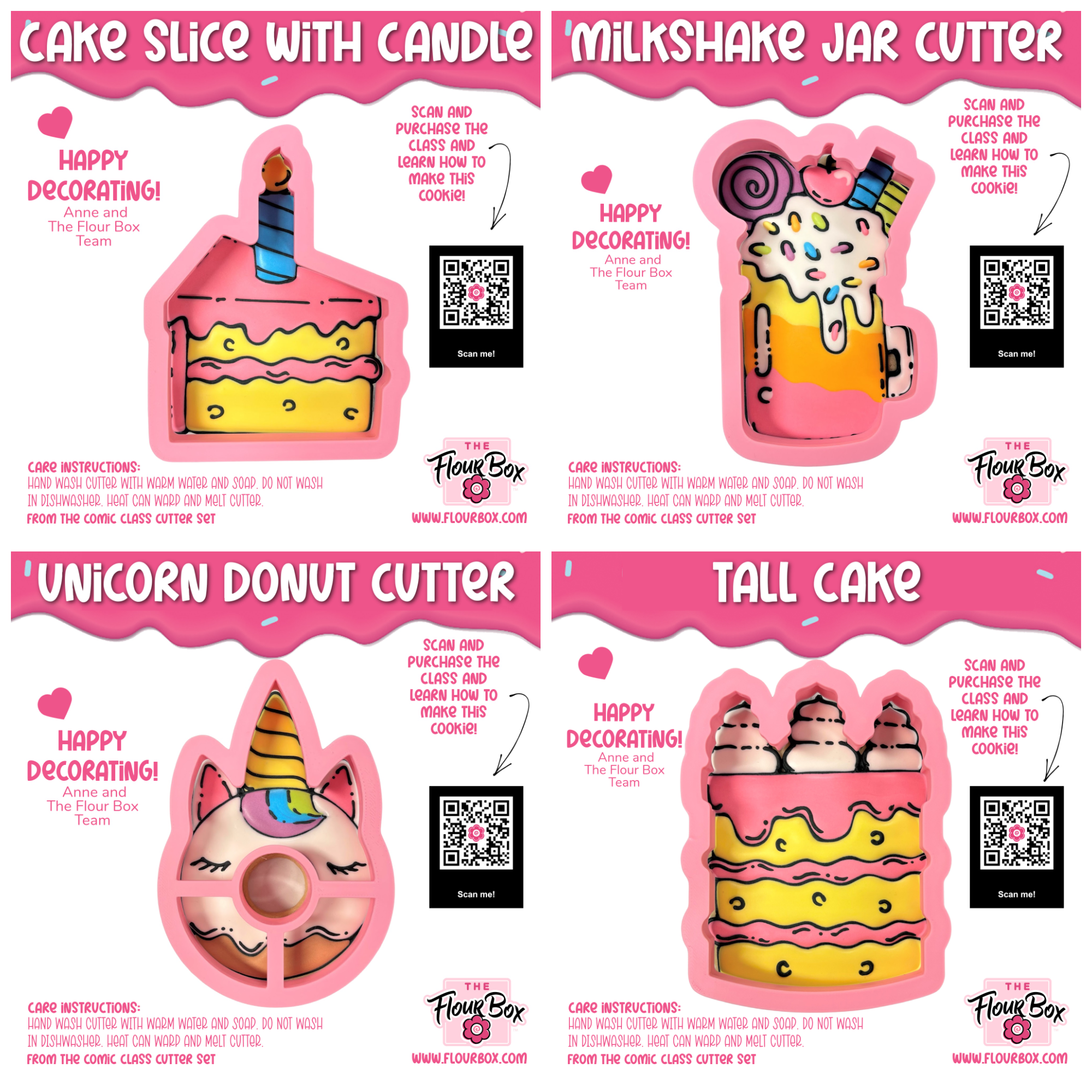 Comic Cookie Online Decorating Class Recording