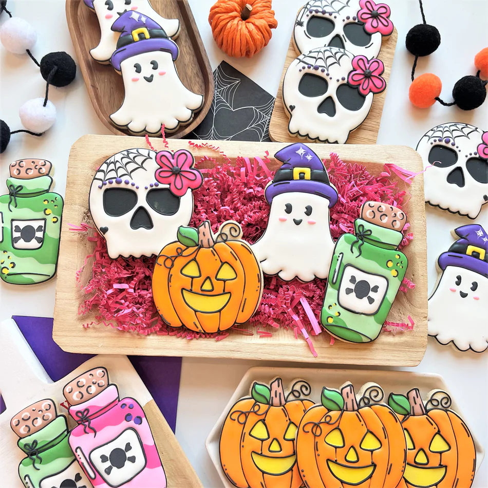 Comic Halloween Cookie Decorating Kit