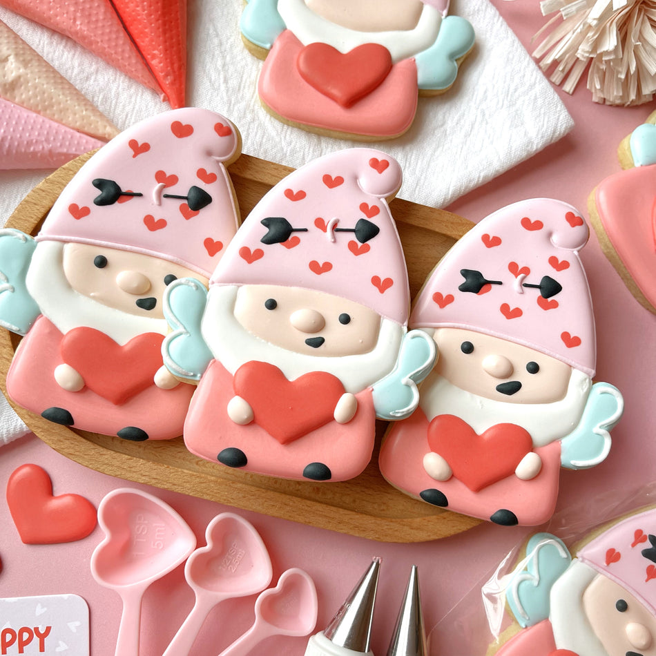 Cupid Gnome Cookie Cutter