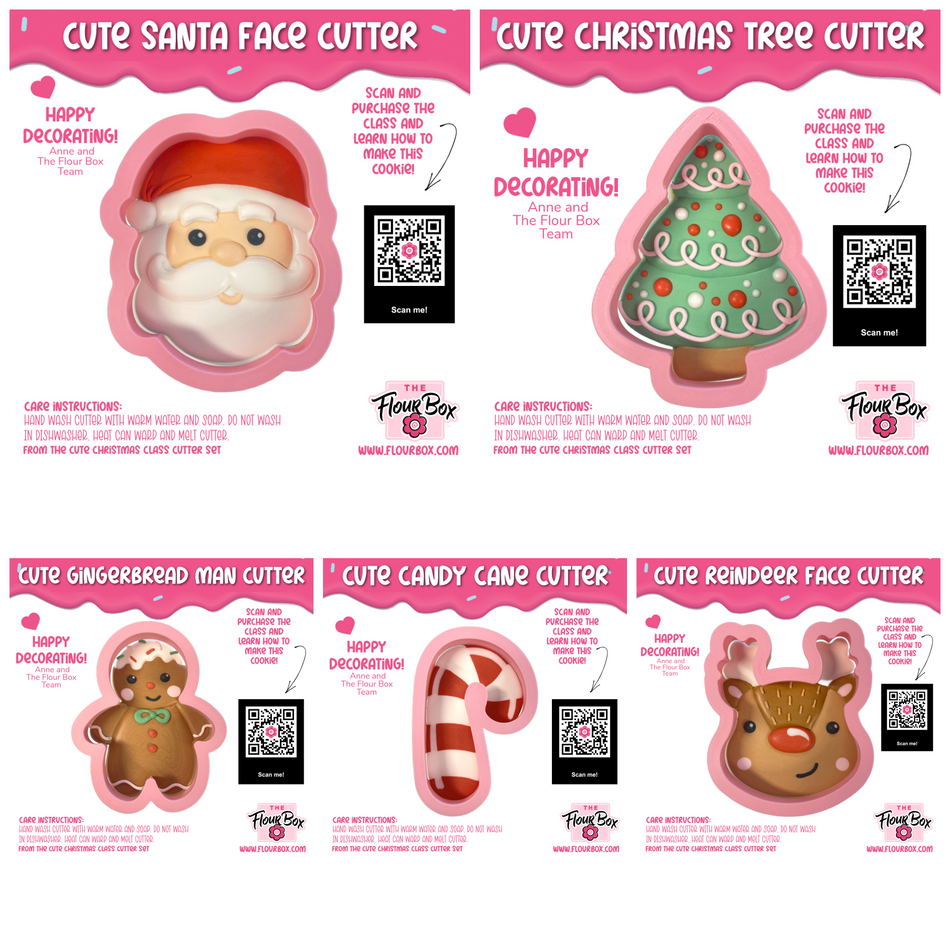 Cute Christmas Online Decorating Class RECORDING with Optional Kit