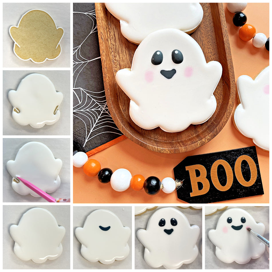 Cute Chubby Ghost Cookie Cutter