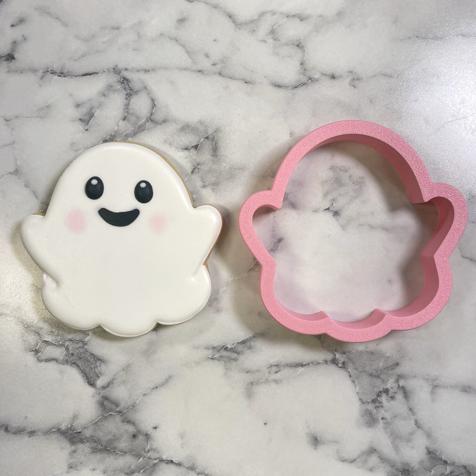 Cute Chubby Ghost Cookie Cutter