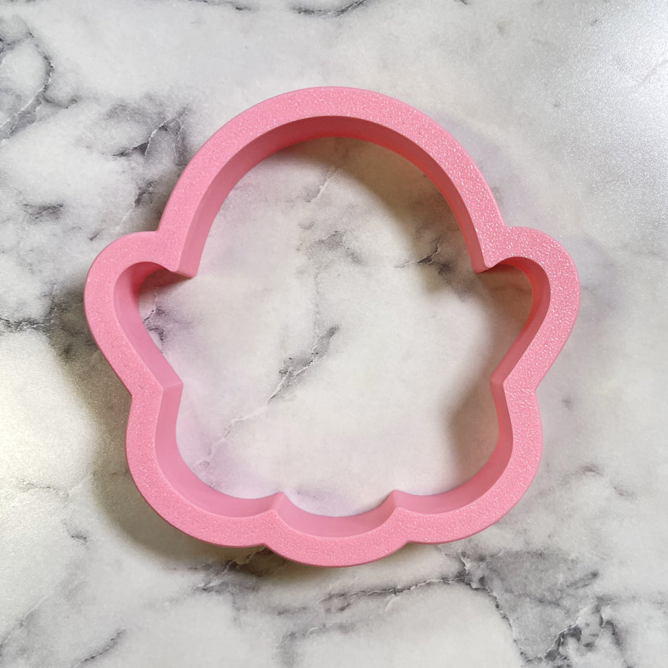 Cute Chubby Ghost Cookie Cutter