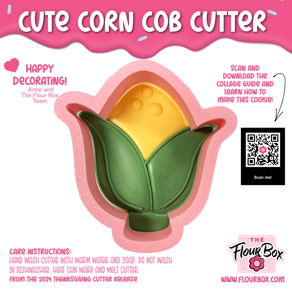Cute Corn Cob Cookie Cutter