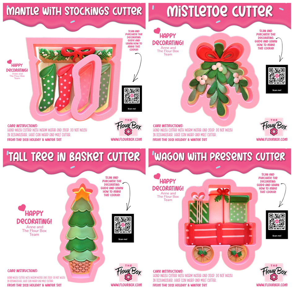 Deck the Halls Cookie Cutter Set