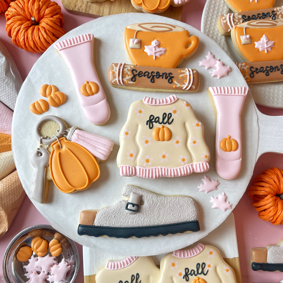 Fall Favorites Decorating Online Class Recording with Optional Kit