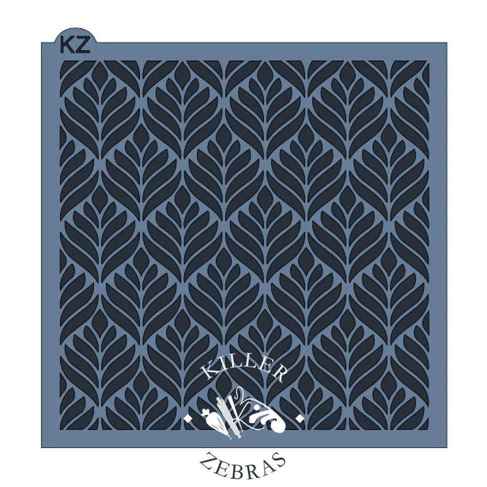 Fern Leaves KZ Stencil