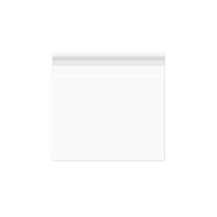 4 x 4 Self Seal Flat Clear Cookie Bag - 100 BAGS - 4 5/16