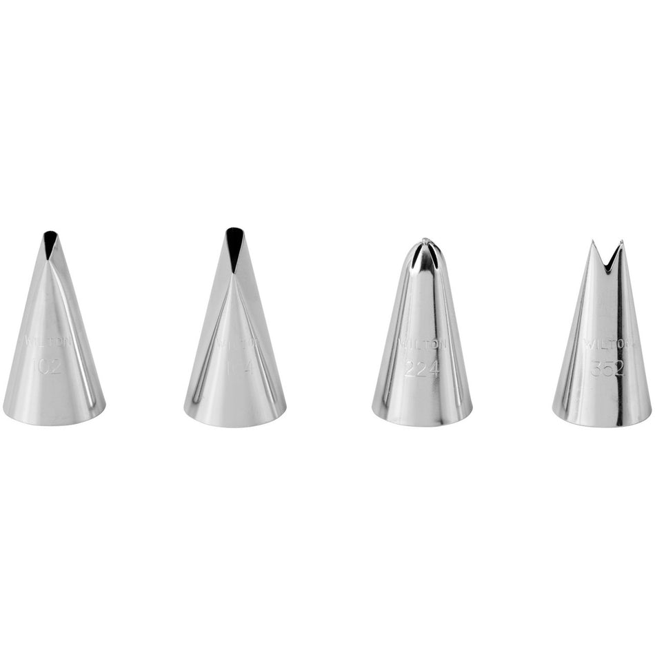 Flower 4pc Tip Set