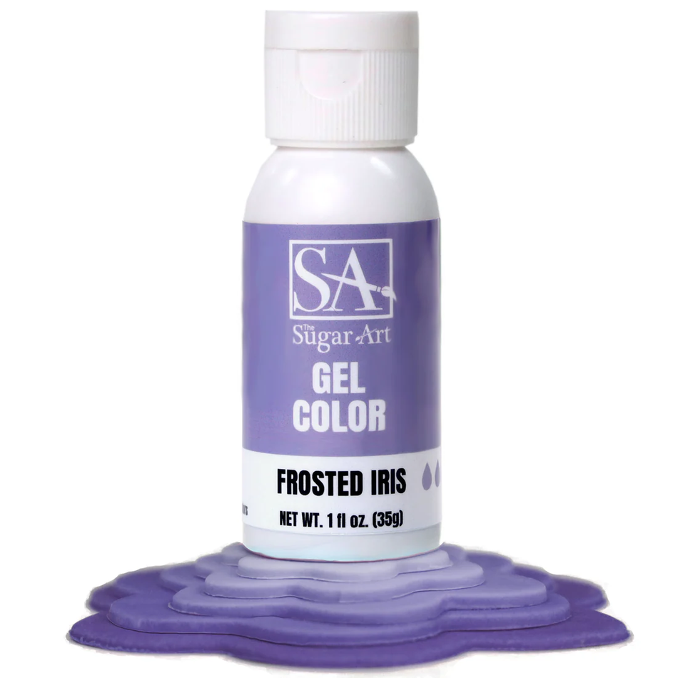Frosted Iris The Sugar Art Gel Color