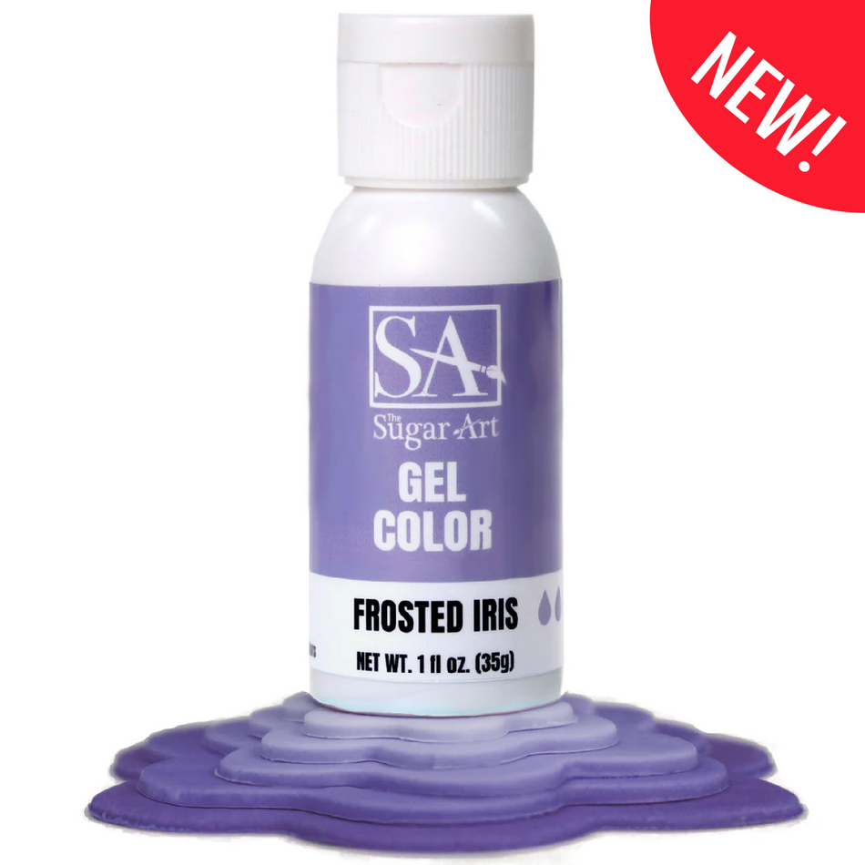 Frosted Iris The Sugar Art Gel Color