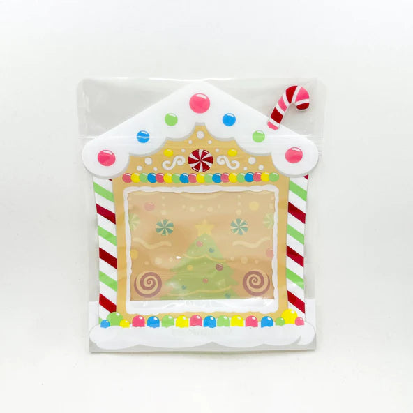 Gingerbread House Cookie Bag -10 BAGS