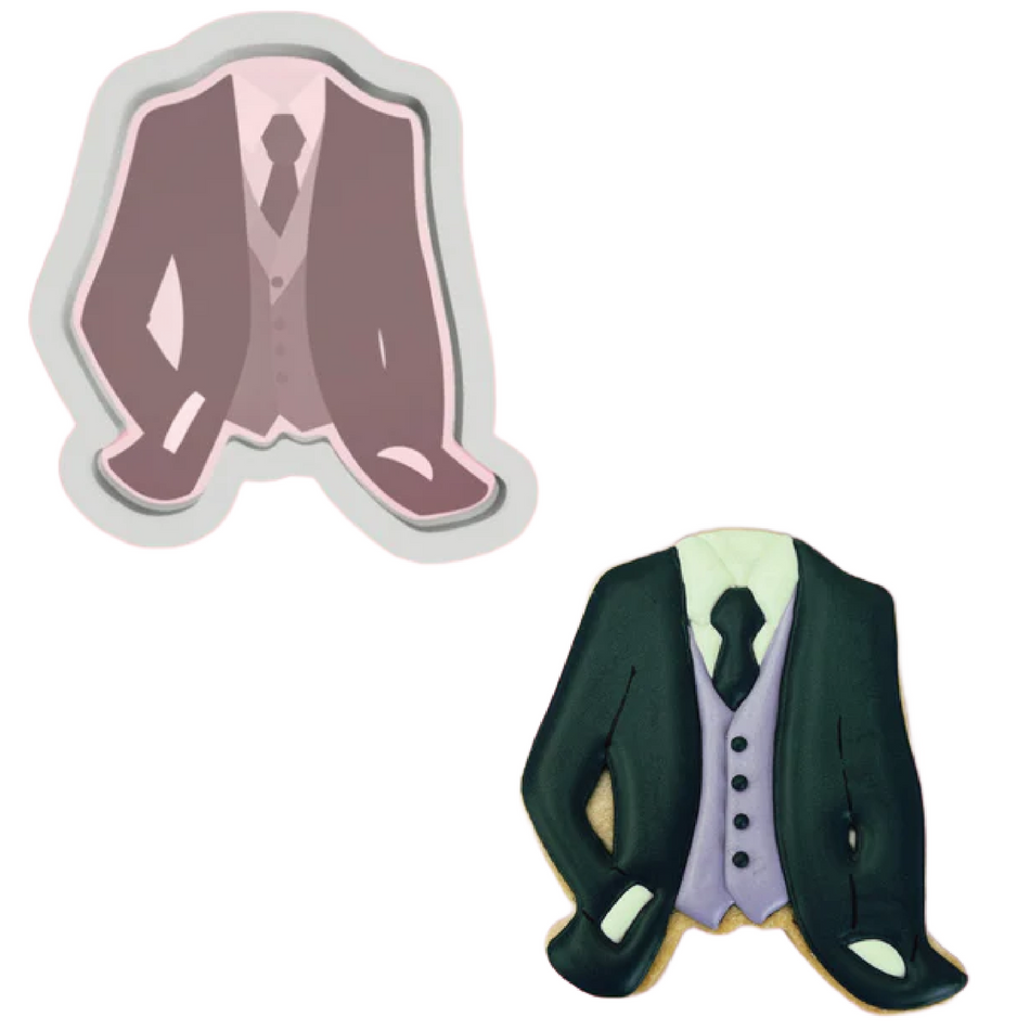 Groom Suit Cookie Cutter