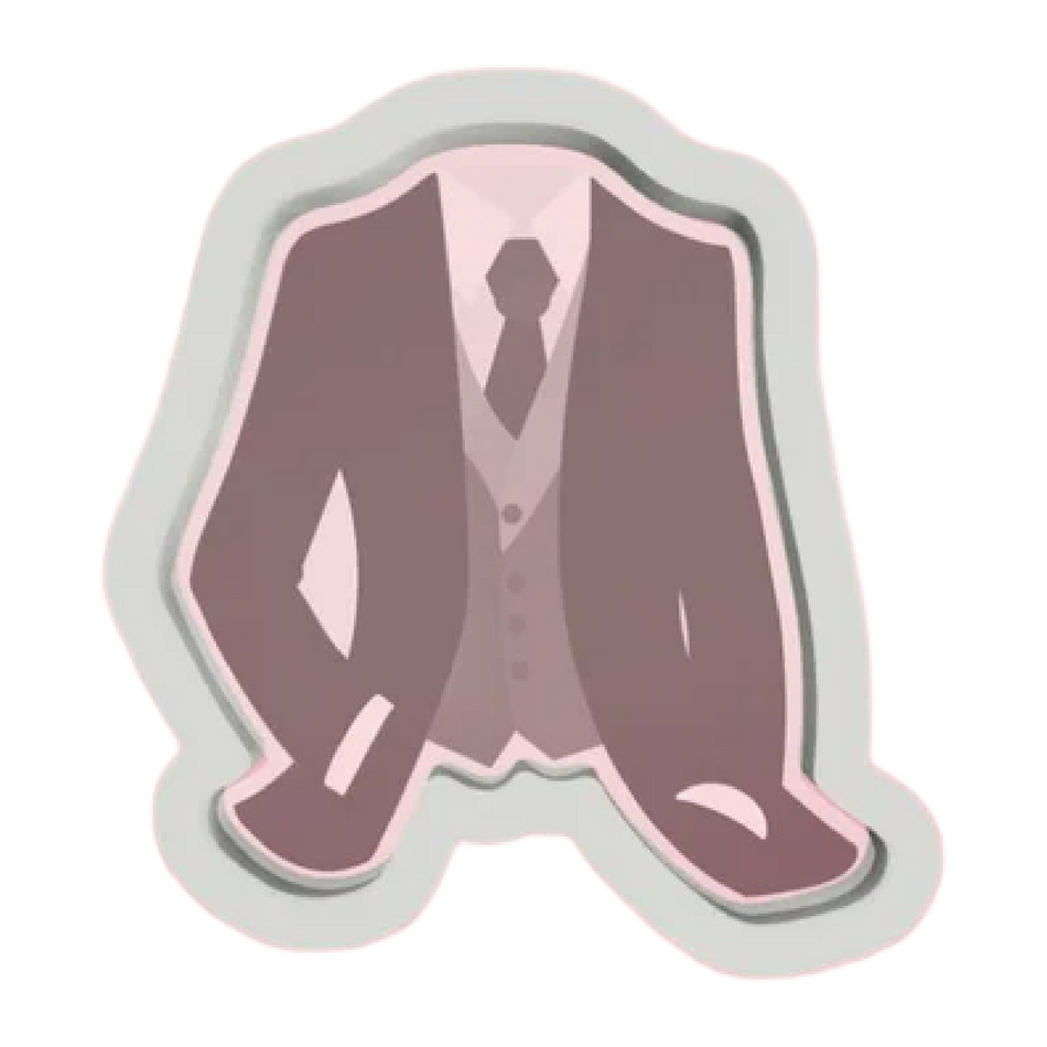 Groom Suit Cookie Cutter