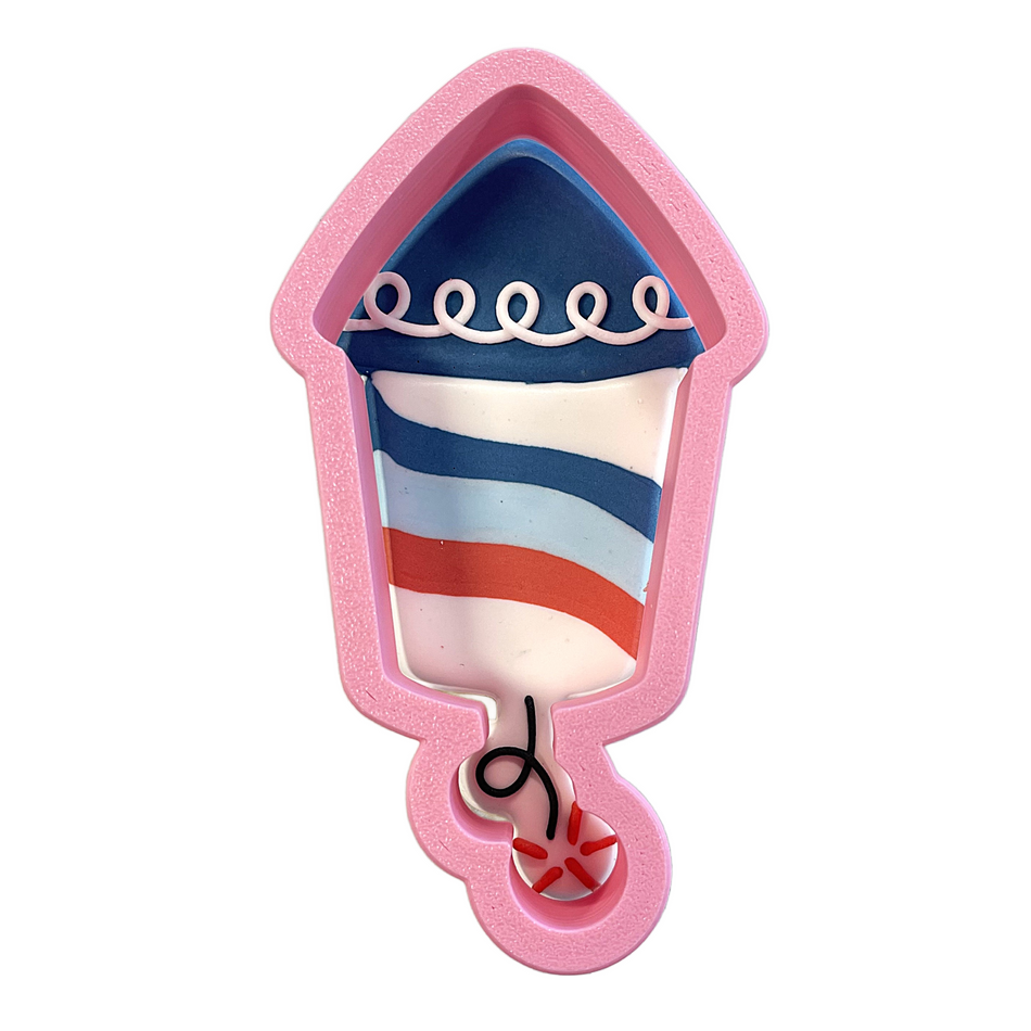 Groovy Firework Cookie Cutter