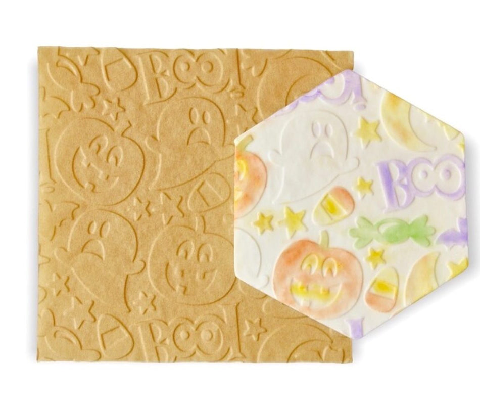 Halloween Icons 3D Parchment Texture Sheets by Intricut Edibles