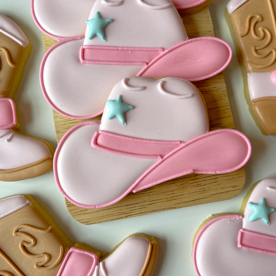 Western Hat Cookie Cutter
