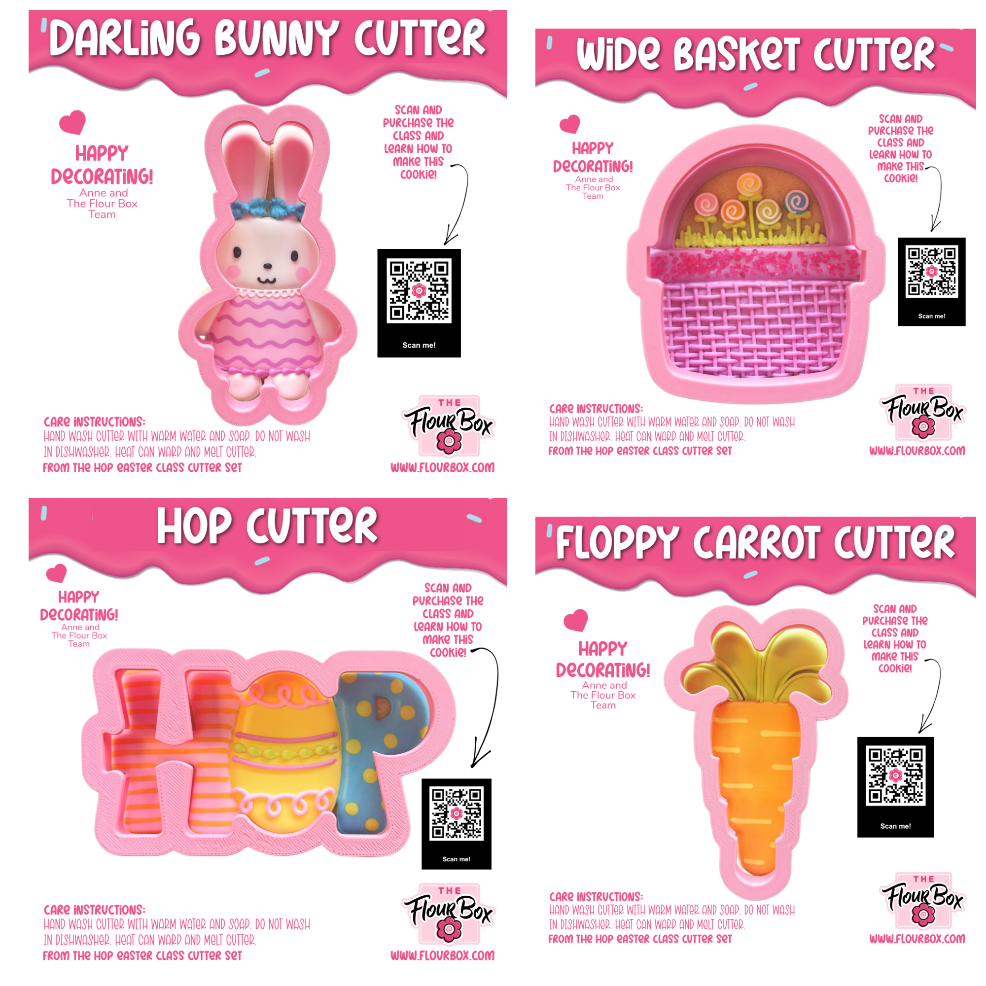 HOP Easter Cookie Cutter BUNDLE – The Flour Box