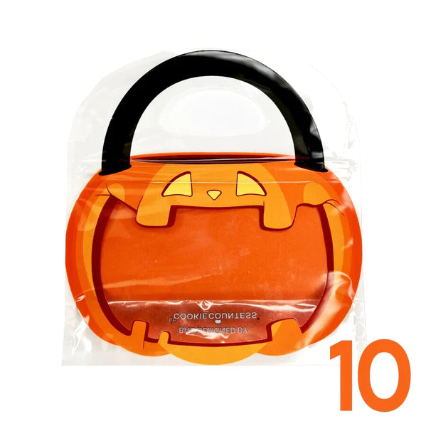 Jack-o'-Lantern Cookie Bag -10 BAGS