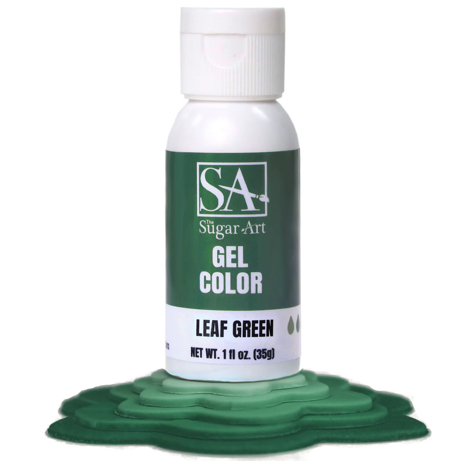 Leaf Green The Sugar Art Gel Color