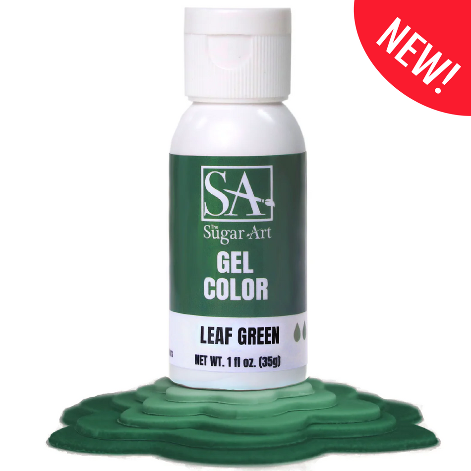 Leaf Green The Sugar Art Gel Color