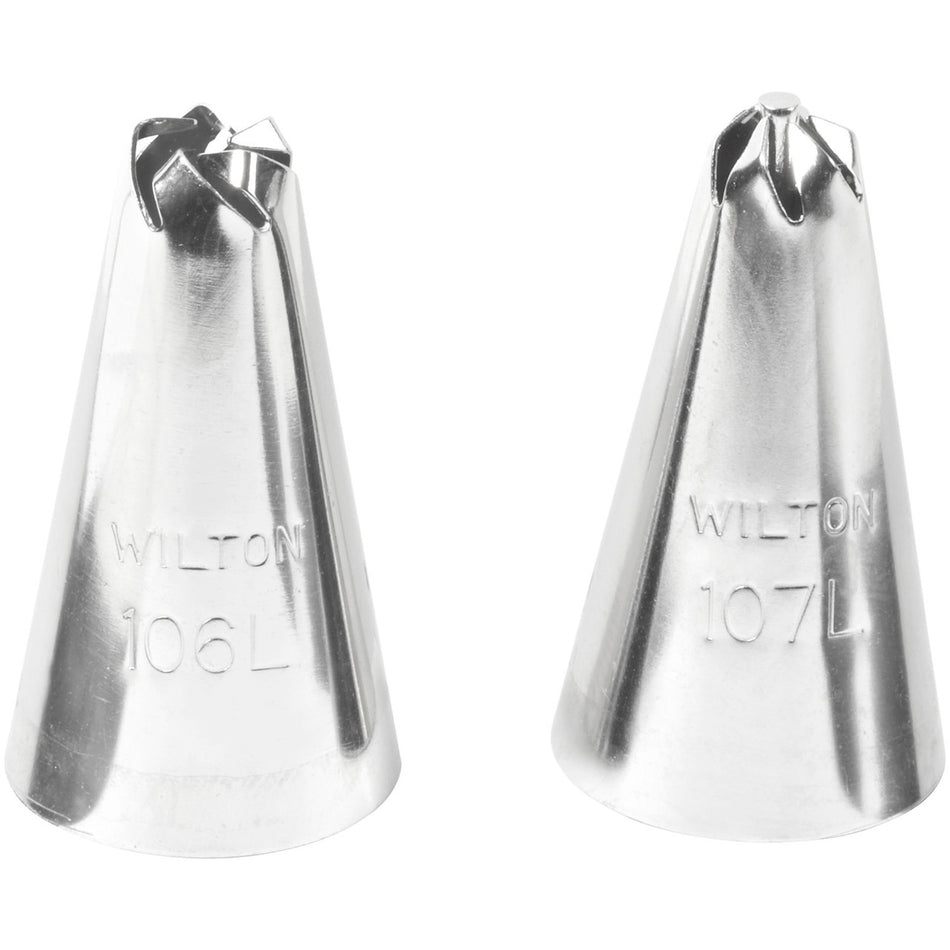 Left Handed 2pc Drop Flower Tip Set
