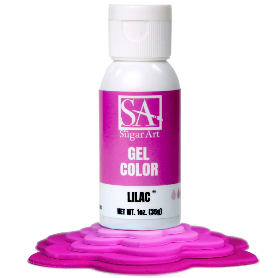 Lilac The Sugar Art Gel Color
