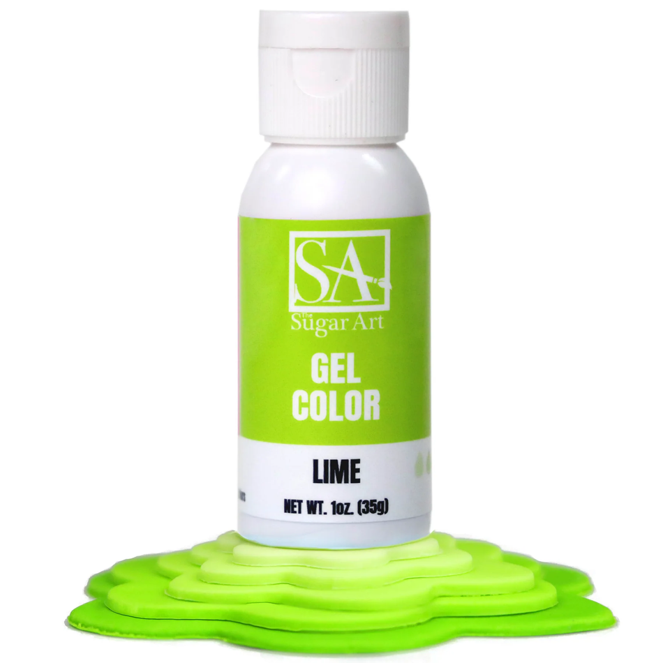Lime The Sugar Art Gel Color