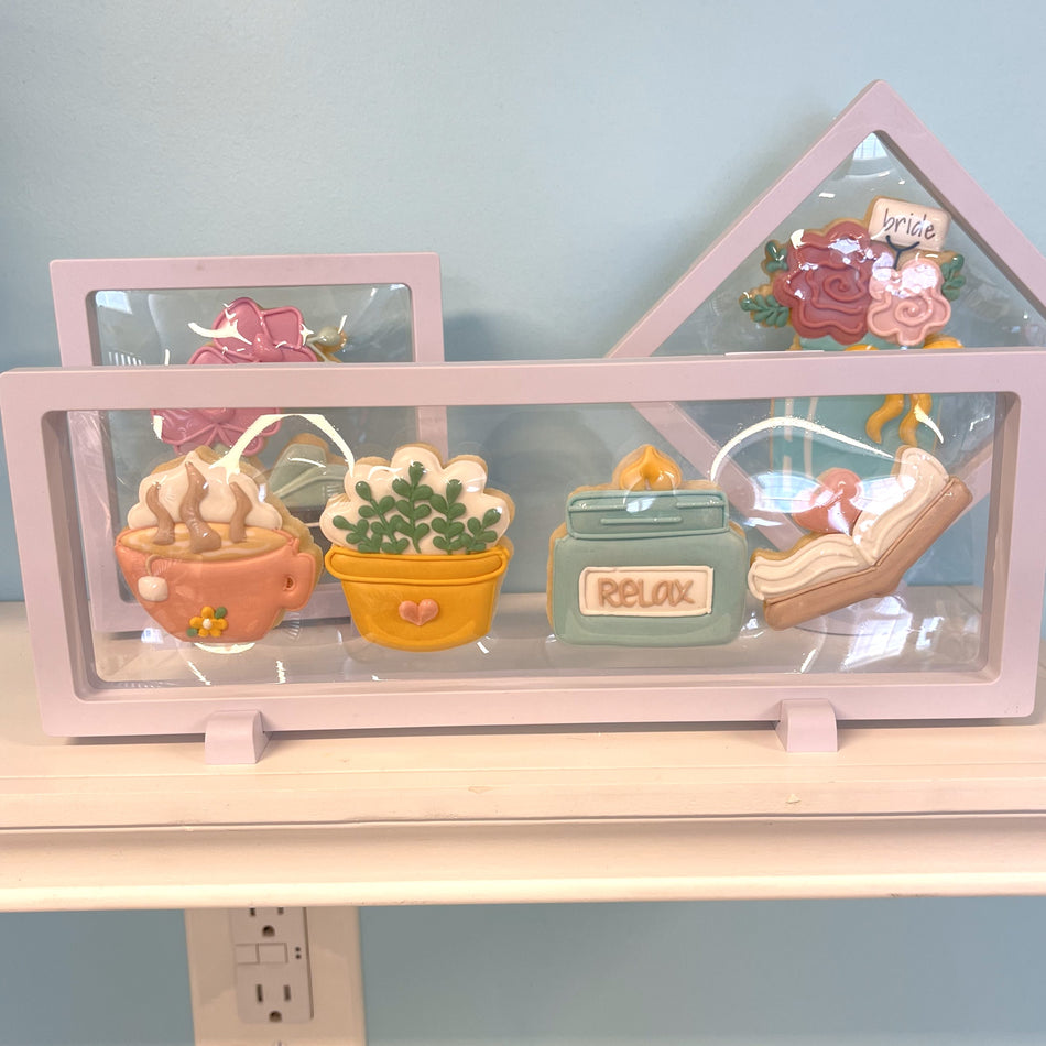 Cookie Display Long Rectangle Frame 4.25