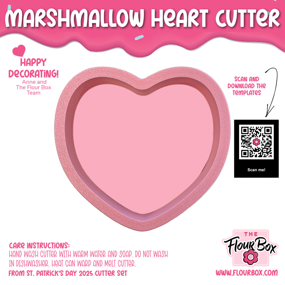 Marshmallow Heart Cookie Cutter