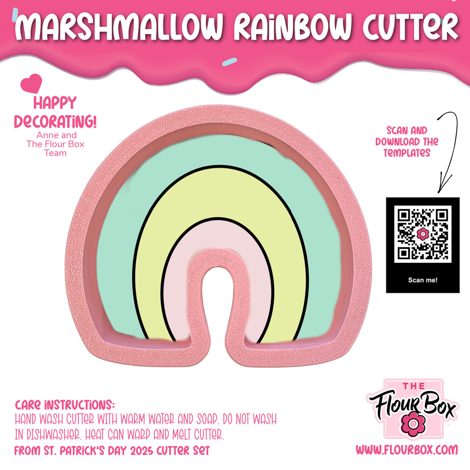 Marshmallow Rainbow Cookie Cutter