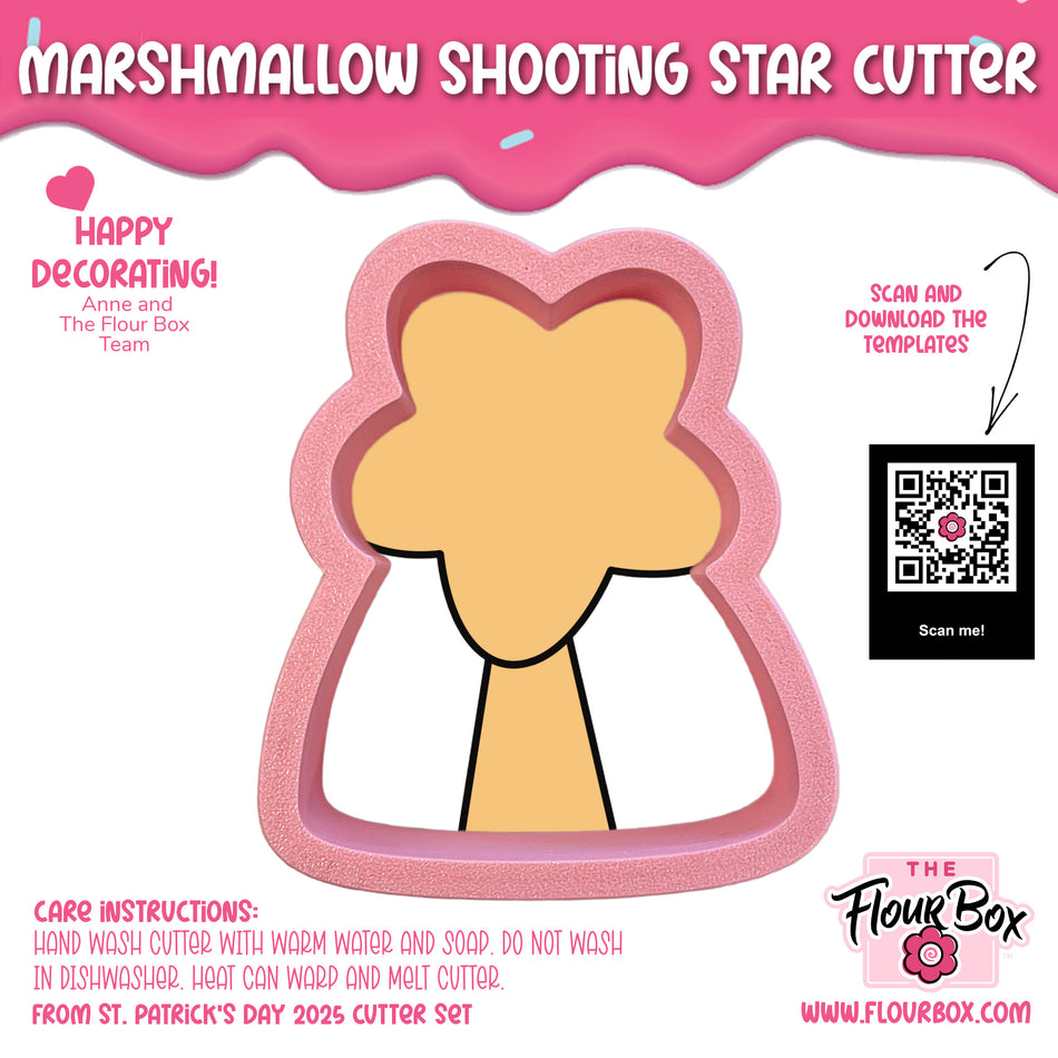 Marshmallow Shooting Star Cookie Cutter