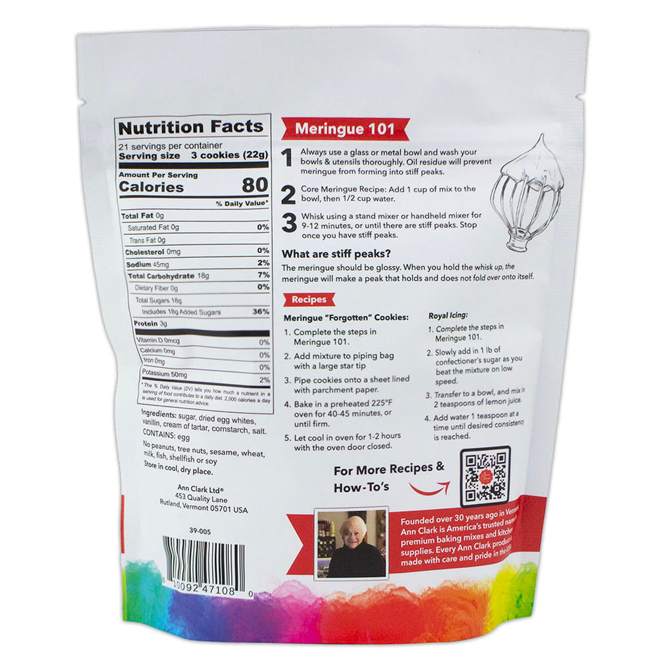 Meringue Powder 1lb from Ann Clark