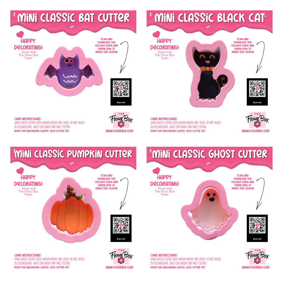 Mini Classic Halloween Cookie Cutter BUNDLE