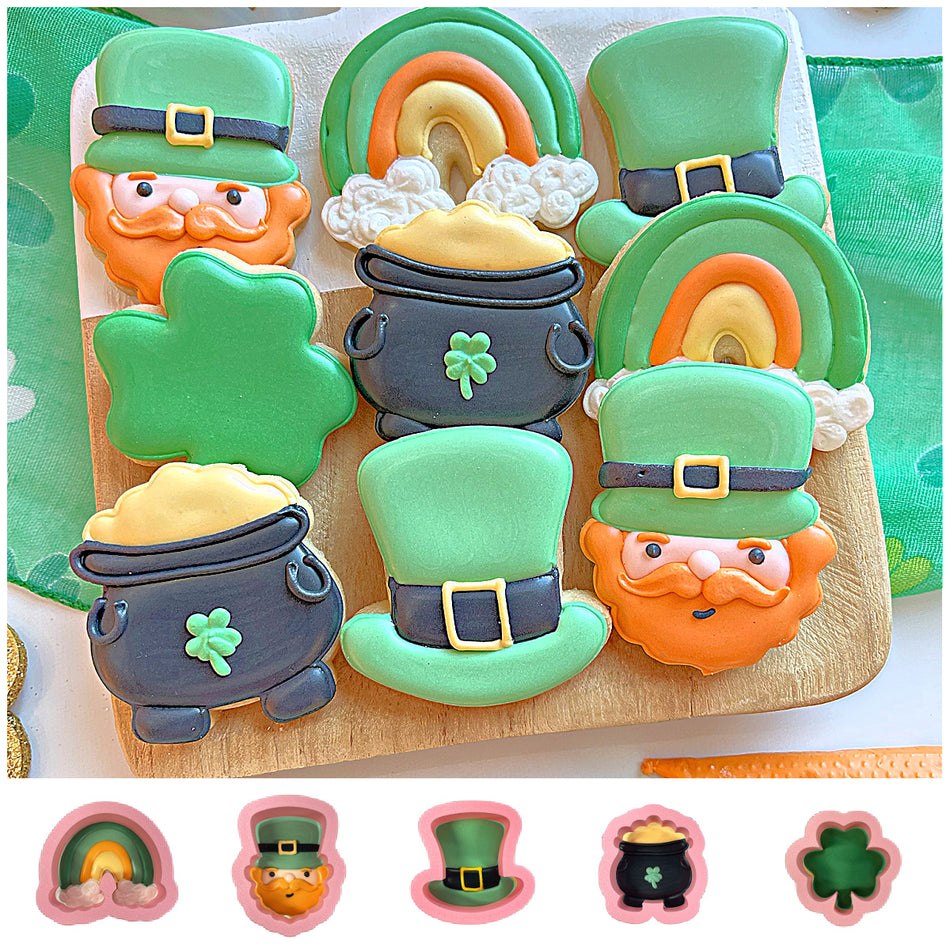 Mini Classic St. Patrick's Day Cookie Cutter Bundle